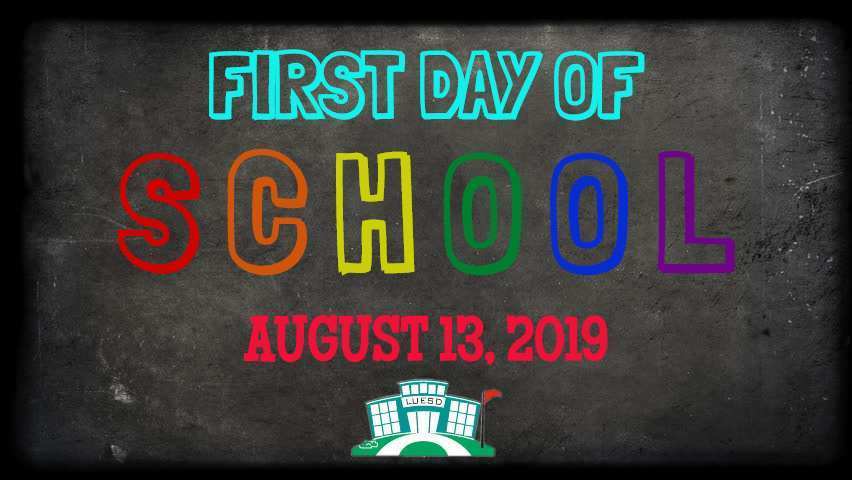 First Day of School