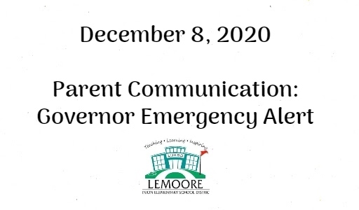 Governor Emergency Alert