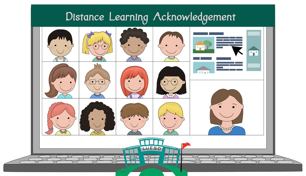 Distance Learning Acknowledgement