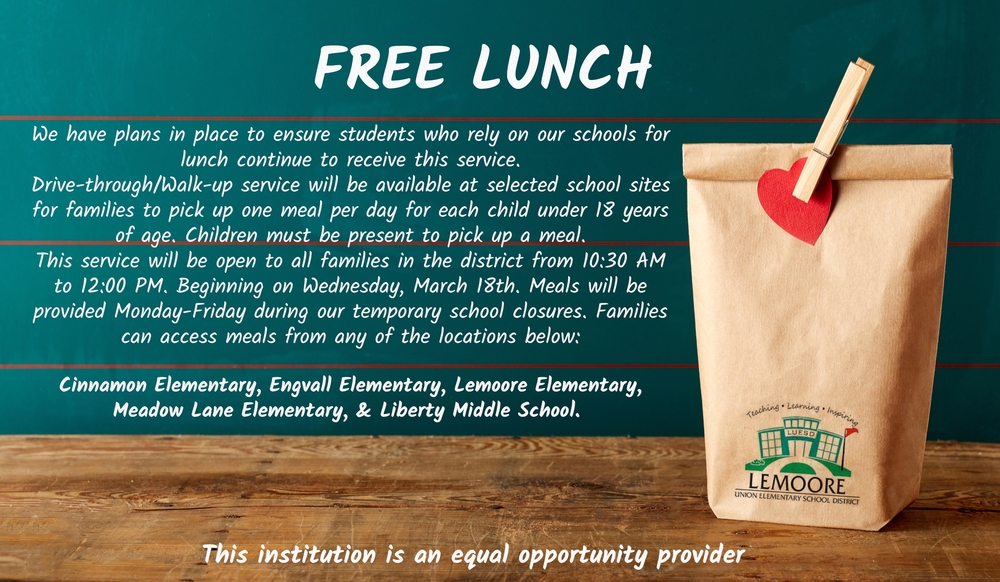 Free Lunch/Lonche Gratis