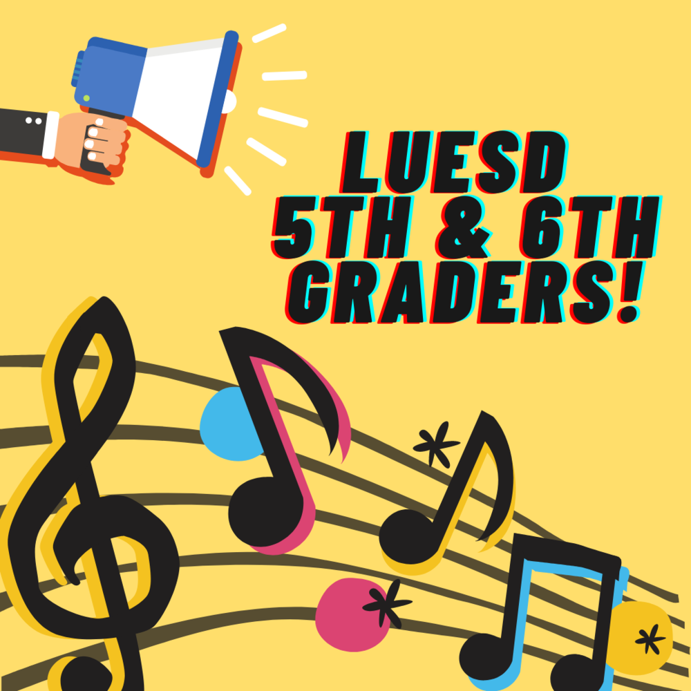 5th and 6th grade band information