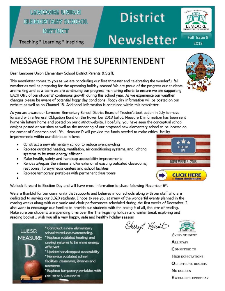 Nov Newsletter