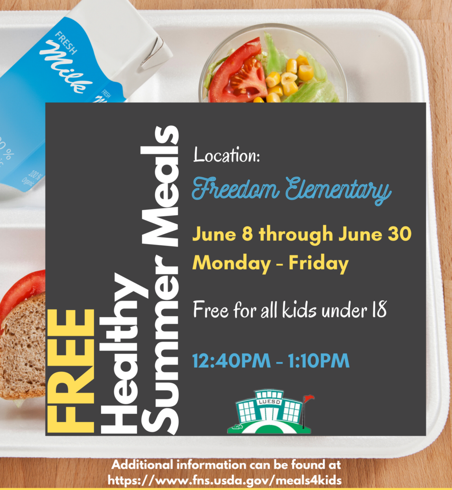 Free Summer Meals Bridges Academy