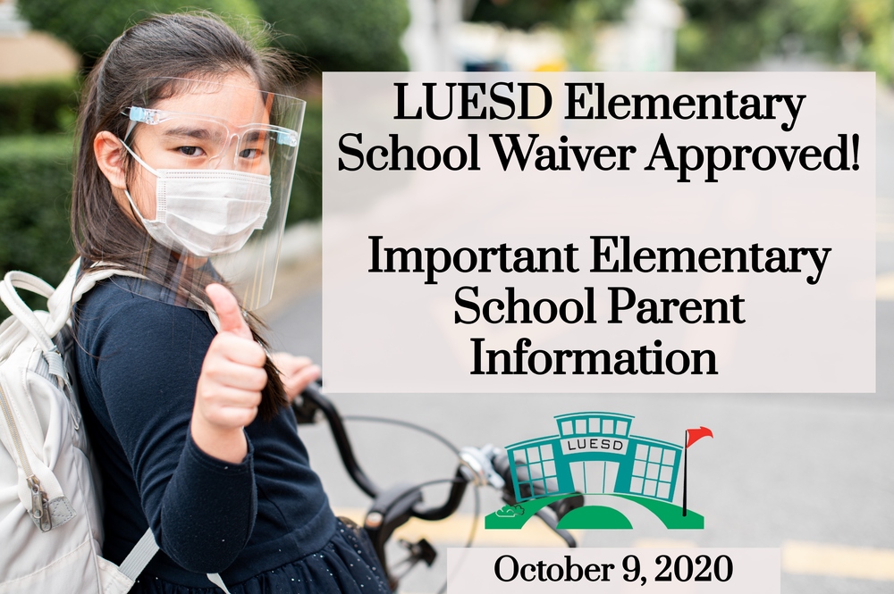 October 9, 2020 Parent Communication
