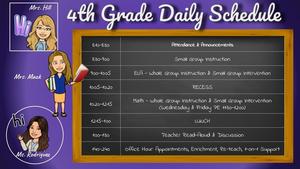 Distance Learning Schedule