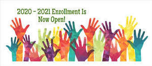 2020-2021 school enrollment begins February 1st