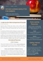 CDE Distance Learning Issue #1