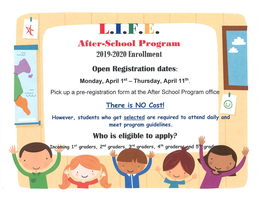 L.I.F.E. Program Enrollment