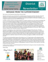 Spring Newsletter