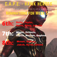 C.A.P.E. Hawk Heroes - Week 5