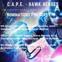 C.A.P.E. Hawk Heroes - Week 3