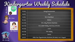 Distance Learning Schedule