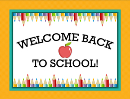 Welcome Back 2nd-6th Grade Students