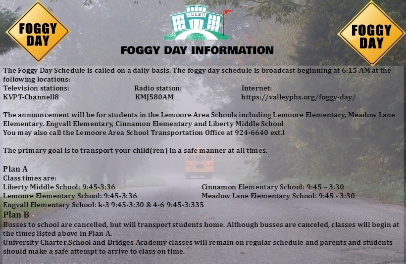 foggy day