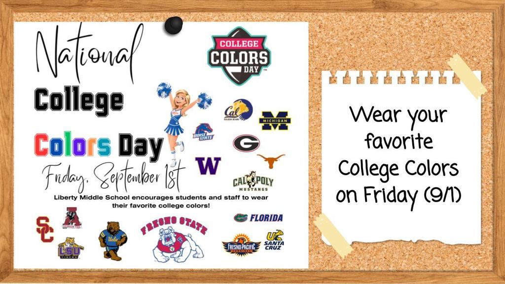 college colors day 91