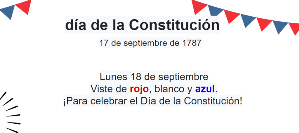 Constitution day information