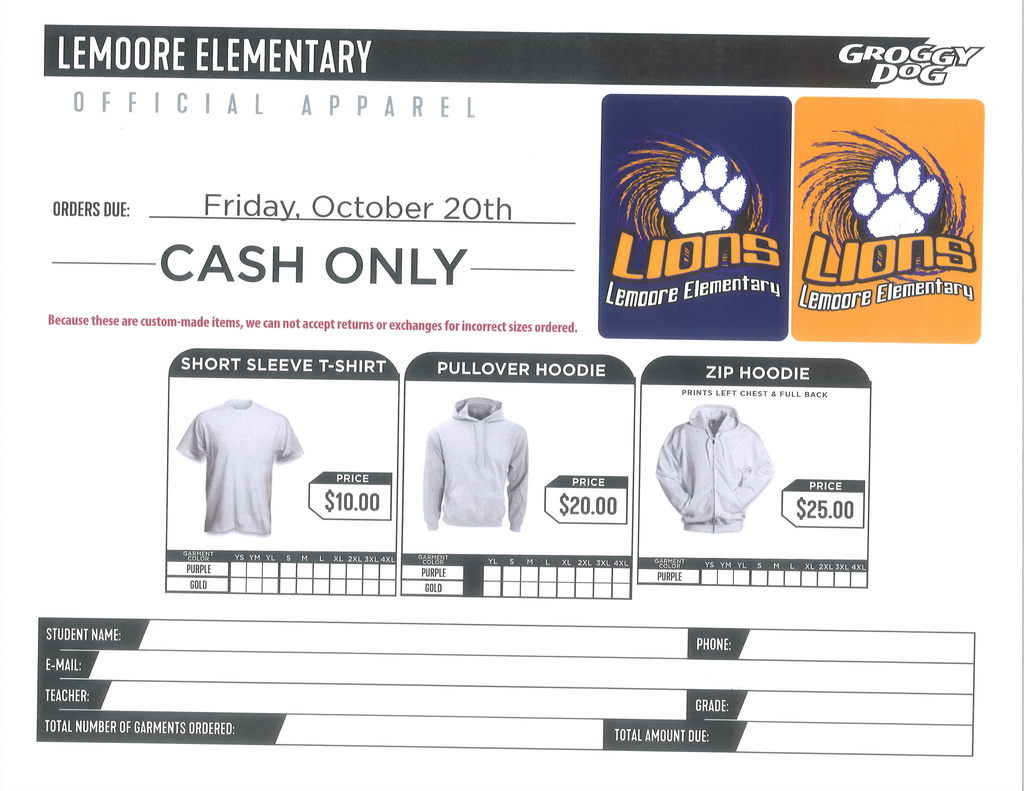 Spirit Wear 