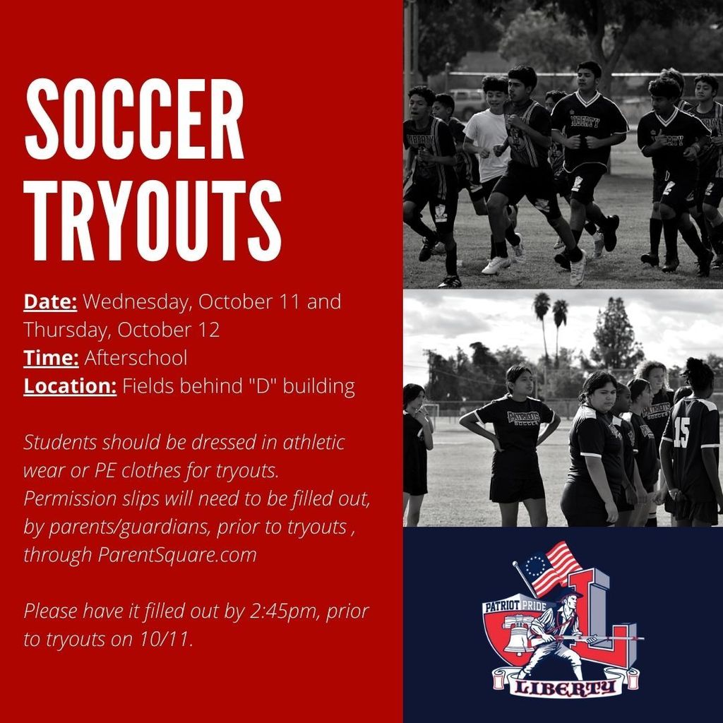 soccer tryouts 10/11/12
