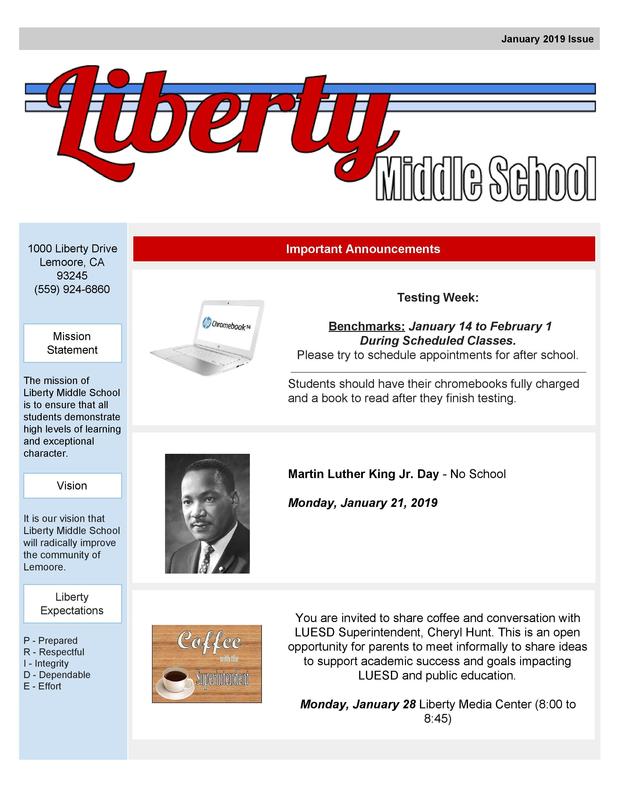 January Newsletter
